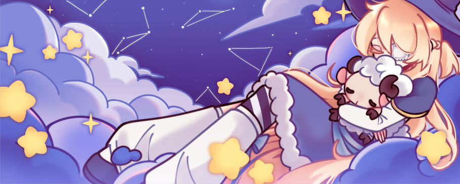 commission (2026) | banner piece commission for a client